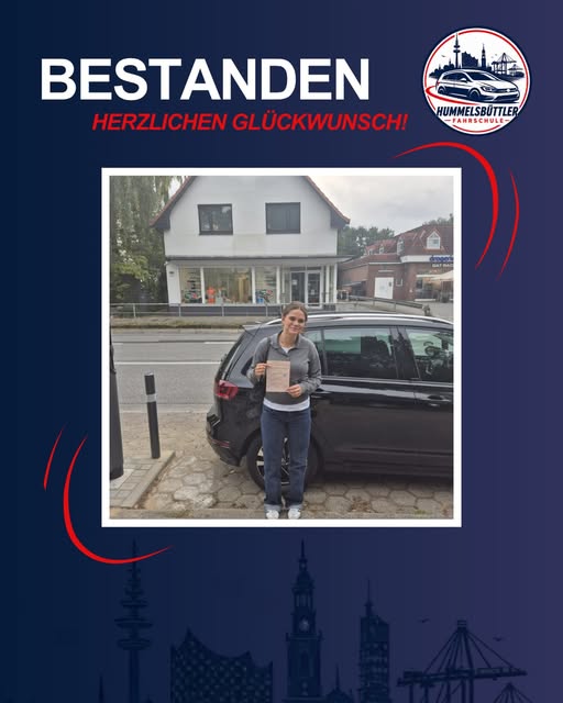 Instagram-Beitrag der Hummelsbüttler Fahrschule