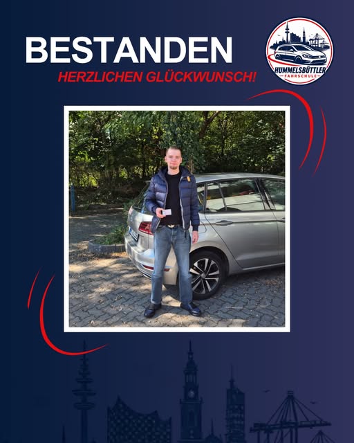 Instagram-Beitrag der Hummelsbüttler Fahrschule